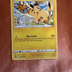 Pikachu Snowflake Promo #049 2023 Pokemon Holiday Calendar 94861539 Rare card - Image 2
