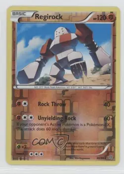 Regirock Reverse Foil Pokemon XY Ancient Origins #40 - Image 1