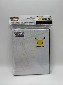 Pokemon 25th Anniversary First Partner Collector's Binder SEALED w/Pikachu 820650809606 - Image 1