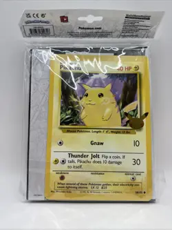 Pokemon 25th Anniversary First Partner Collector's Binder SEALED w/Pikachu 820650809606 - Image 2