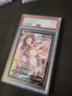 PSA 9 2022 Pokemon Sword & Shield Brilliant Stars #TG14 Fa/Sylveon V - Image 2