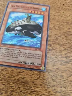 Orca Mega-Fortress of Darkness IOC-084 Invasion of Chaos 1st Edition Yugioh Card - Image 2