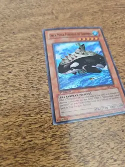 Orca Mega-Fortress of Darkness IOC-084 Invasion of Chaos 1st Edition Yugioh Card - Image 3