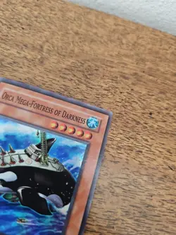 Orca Mega-Fortress of Darkness IOC-084 Invasion of Chaos 1st Edition Yugioh Card - Image 4