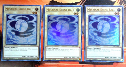 YuGiOh! 3x Mystical Shine Ball GFP2-EN046 1st Edition NM UR Playset - Image 1