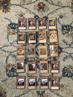 Yugioh Cards Lot Of 20 Holos And Rares Dragons - Image 1