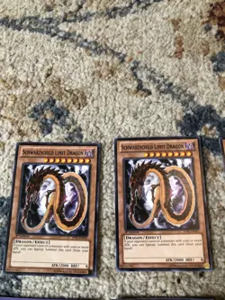 Yugioh Cards Lot Of 20 Holos And Rares Dragons - Image 2