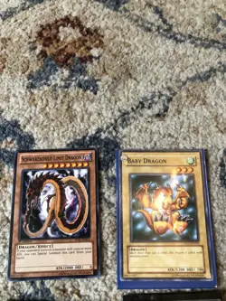 Yugioh Cards Lot Of 20 Holos And Rares Dragons - Image 3