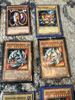 Yugioh Cards Lot Of 20 Holos And Rares Dragons - Image 5