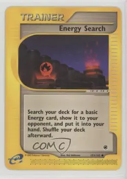 Energy Search Pokemon e-Card Series Expedition #153 2002 READ - Image 1