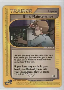 Bill's Maintenance Pokemon e-Card Series Expedition #137 2002 READ - Image 1