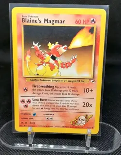 Blaine's Magmar - 37/132 Gym Heroes - Uncommon Pokemon Card - Image 1