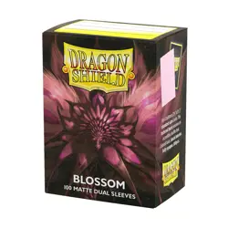 Card Sleeves Solid Color Sleeves Dragon Shields: (100) Matte Dual - Blossom - Image 1
