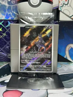 MEWTWO SVP 052 Scarlet Violet 151 Promo Illustration Rare Pokemon Card SEALED - Image 1