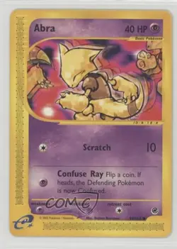 Abra Pokemon e-Card Series Expedition #93 2002 READ - Image 1
