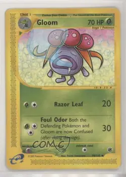 Gloom Pokemon e-Card Series Expedition #78 2002 READ - Image 1