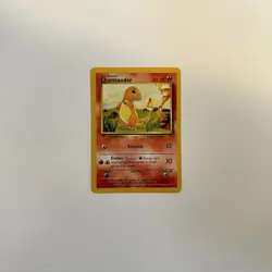 First Edition Charmander Ultra Rare 1995 Card 46/102 - Mint Condition - Image 1