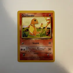 First Edition Charmander Ultra Rare 1995 Card 46/102 - Mint Condition - Image 2