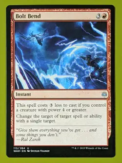 Bolt Bend x1 War of the Spark 1x Magic the Gathering MTG - Image 1
