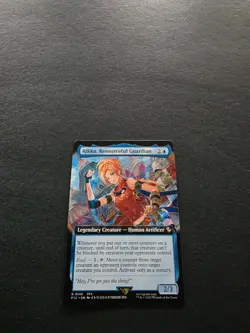 MTG: Rikku Resourceful Guardian, Extended Art - 0145 - NM Final Fantasy - Image 1