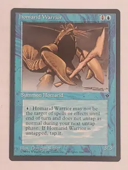 MTG Homarid Warrior (Shuler) (Fallen Empires/Blue/C) - BGM - Image 1