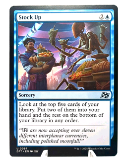 Stock Up 0067- Aetherdrift-MTG-Reg Uncommon Magic The Gathering 2025 NM/M - Image 1