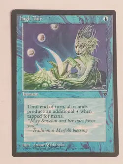 MTG High Tide (Merfolk) (Fallen Empires/Blue/C) - BGM - Image 1