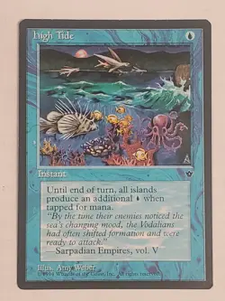 MTG High Tide (Coral) (Fallen Empires/Blue/C) - BGM - Image 1
