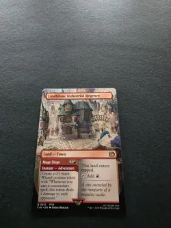 Lindblum, Industrial Regency (Rare Borderless) 0312 Final Fantasy MTG NM - Image 1