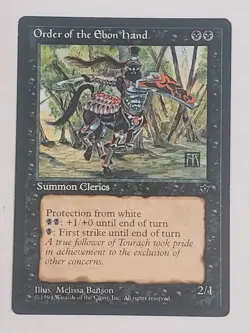 MTG Order of the Ebon Hand (Fallen Empires/Black/C) - BGM - Image 1