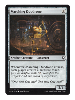 MTG-Marching Duodrone-Battle for Baldur's Gate-321-Near Mint-NonFoil - Image 1