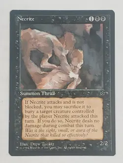 MTG Necrite (Tucker) (Fallen Empires/Black/C) - BGM - Image 1