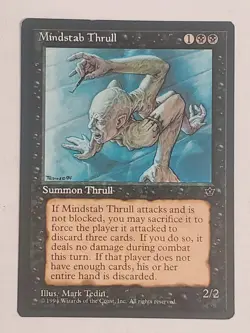 MTG Mindstab Thrull (Tedin) (Fallen Empires/Black/C) - BGM - Image 1
