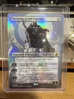 Tezzeret, Cruel Captain (Borderless) Edge of Eternities Foil MTG 0287 - Image 2