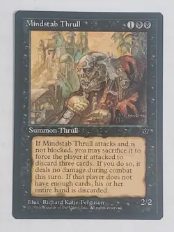 MTG Mindstab Thrull (Ferguson) (Fallen Empires/Black/C) - BGM - Image 1
