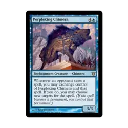 WOTC MtG Born of the Gods Perplexing Chimera (R) (Foil) EX - Image 1