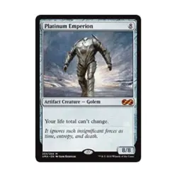 WOTC MtG Ultimate Masters Platinum Emperion (MR) NM - Image 1