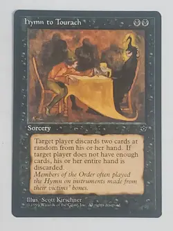 MTG Hymn To Tourach (Table) (Fallen Empires/Black/C) - BGM - Image 1