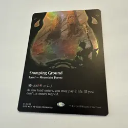 Stomping Ground FOIL 283 Borderless Edge of Eternities EOE MTG Rare Unplayed NM - Image 3