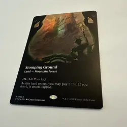 Stomping Ground FOIL 283 Borderless Edge of Eternities EOE MTG Rare Unplayed NM - Image 4