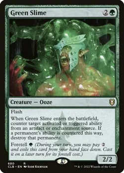 Green Slime CLB LP MTG - Image 1