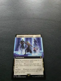 Champions from Beyond -Extended Art- 0101 -NM- Final Fantasy FIC Magic MTG - Image 1