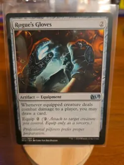 Rogue's Gloves #227 (NM) Magic 2015 M15 Magic MTG - Image 1