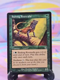 Magic the Gathering MTG Torment 2002 Card | Basking Rootwalla 121/143 - Image 1