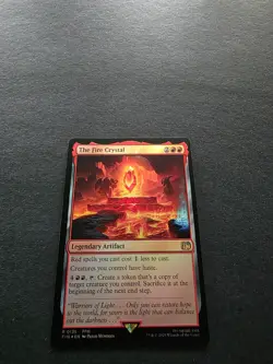 MTG: The Fire Crystal - 0135 - Final Fantasy - FOIL - NM - Image 1
