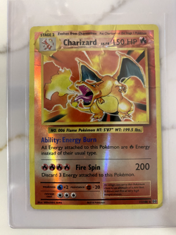 Charizard 11/108 Evolutions Reverse Holo Awesome Vintage Classic Pokemon Card - Image 1