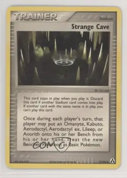 Strange Cave Pokemon EX Legend Maker #77 2006 - Image 1