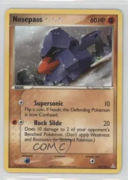 Nosepass Pokemon EX Holon Phantoms #25 2006 - Image 1