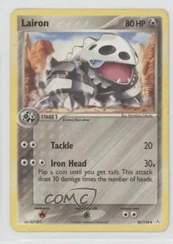 Lairon Pokemon EX Holon Phantoms #45 2006 READ - Image 1