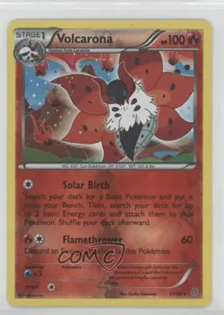 Volcarona Reverse Foil Pokemon XY Ancient Origins #17 READ - Image 1